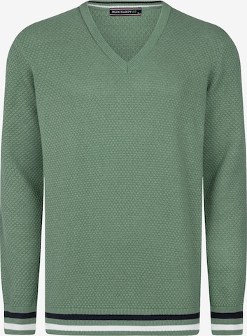 Pull-over Felix Hardy en vert : devant