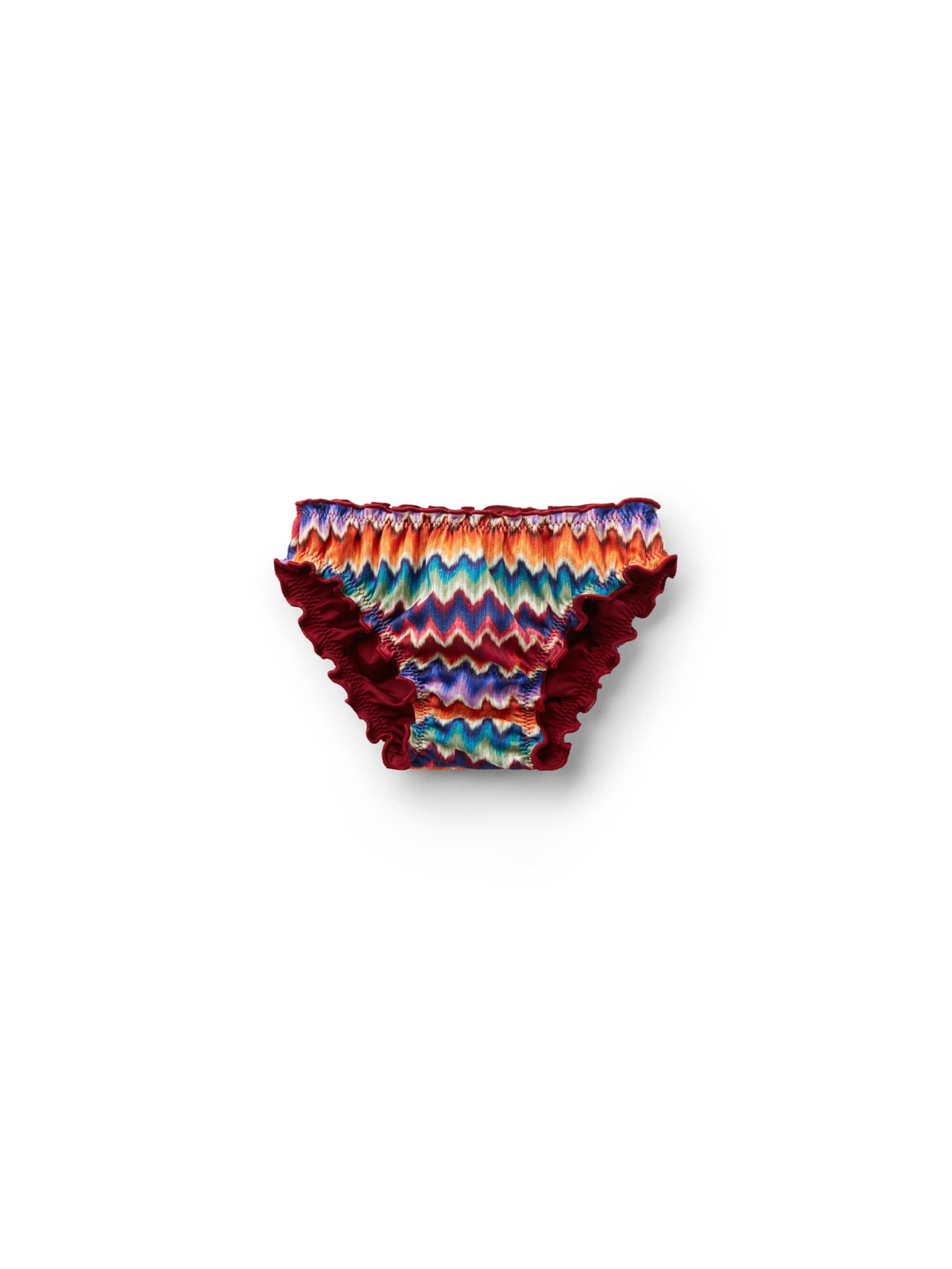CALZEDONIA Bikini 'Vibrant Chevron' in Brown: front