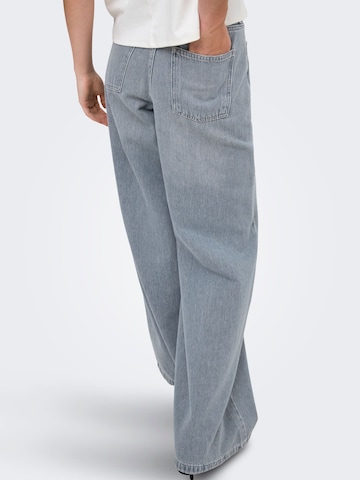 Wide leg Jeans 'ONLFrancesca' di ONLY in blu