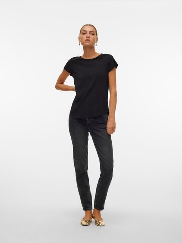 juoda VERO MODA Marškinėliai 'Bella'