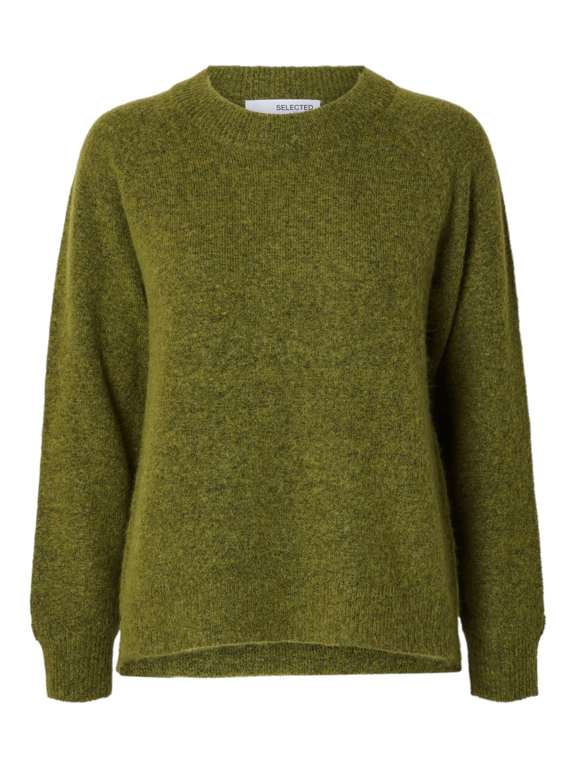 Pullover 'SLFLulu' di SELECTED in verde: frontale