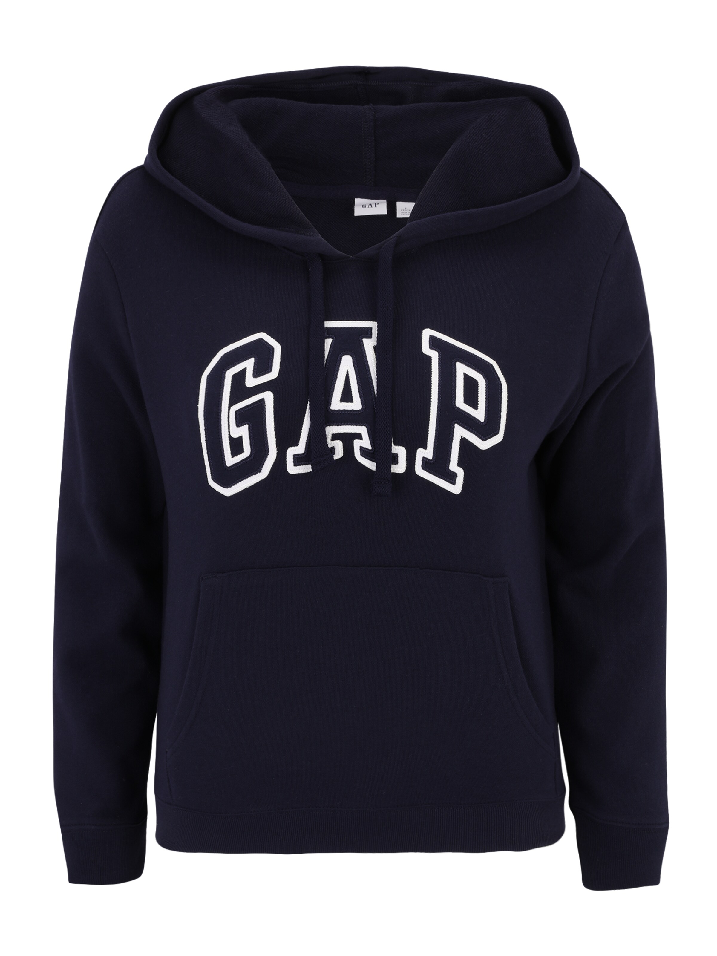 Gap Petite Суичър 'HERITAGE' в синьо: отпред