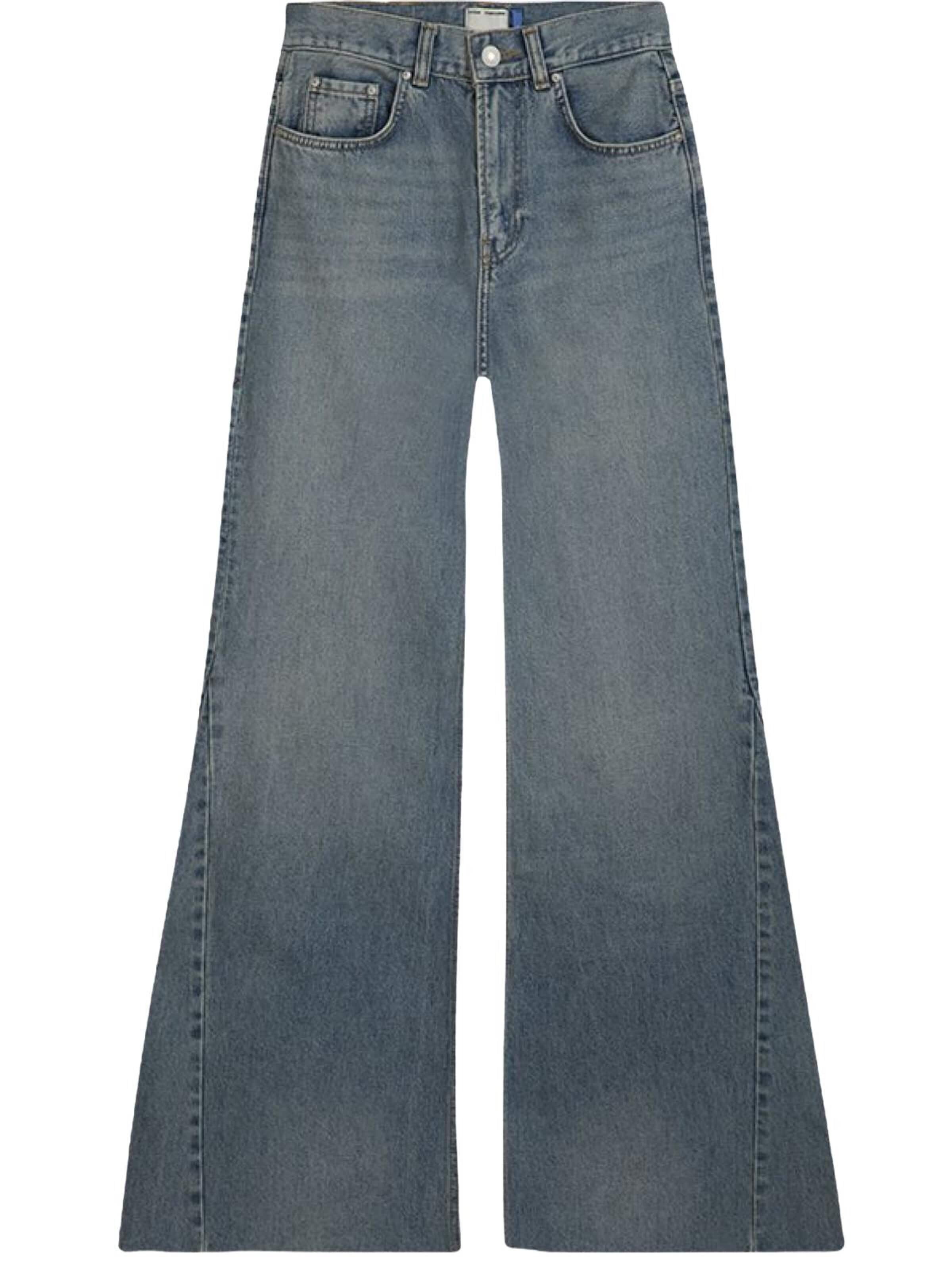 LTB Jeans - Acampanado Vaquero 'LTB Jeans Damen Louisa Schlagjeans mit hohem Bund' en azul: frente