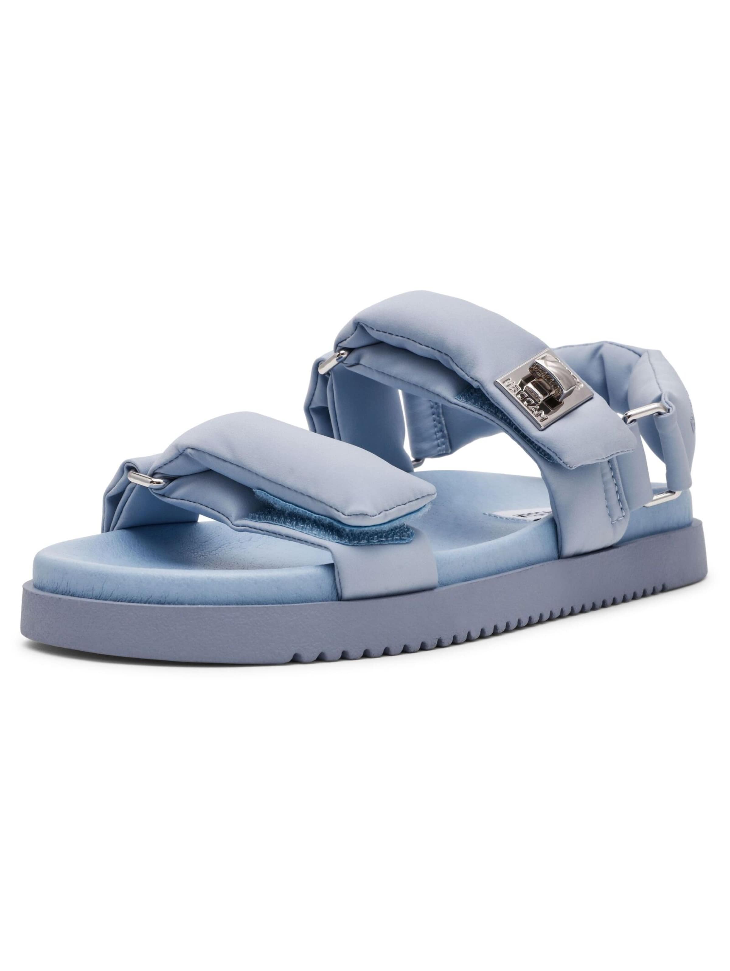 Sandales à lanières 'Monat' STEVE MADDEN en bleu : devant