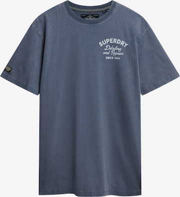 Superdry & Co Shirt in Blue: front