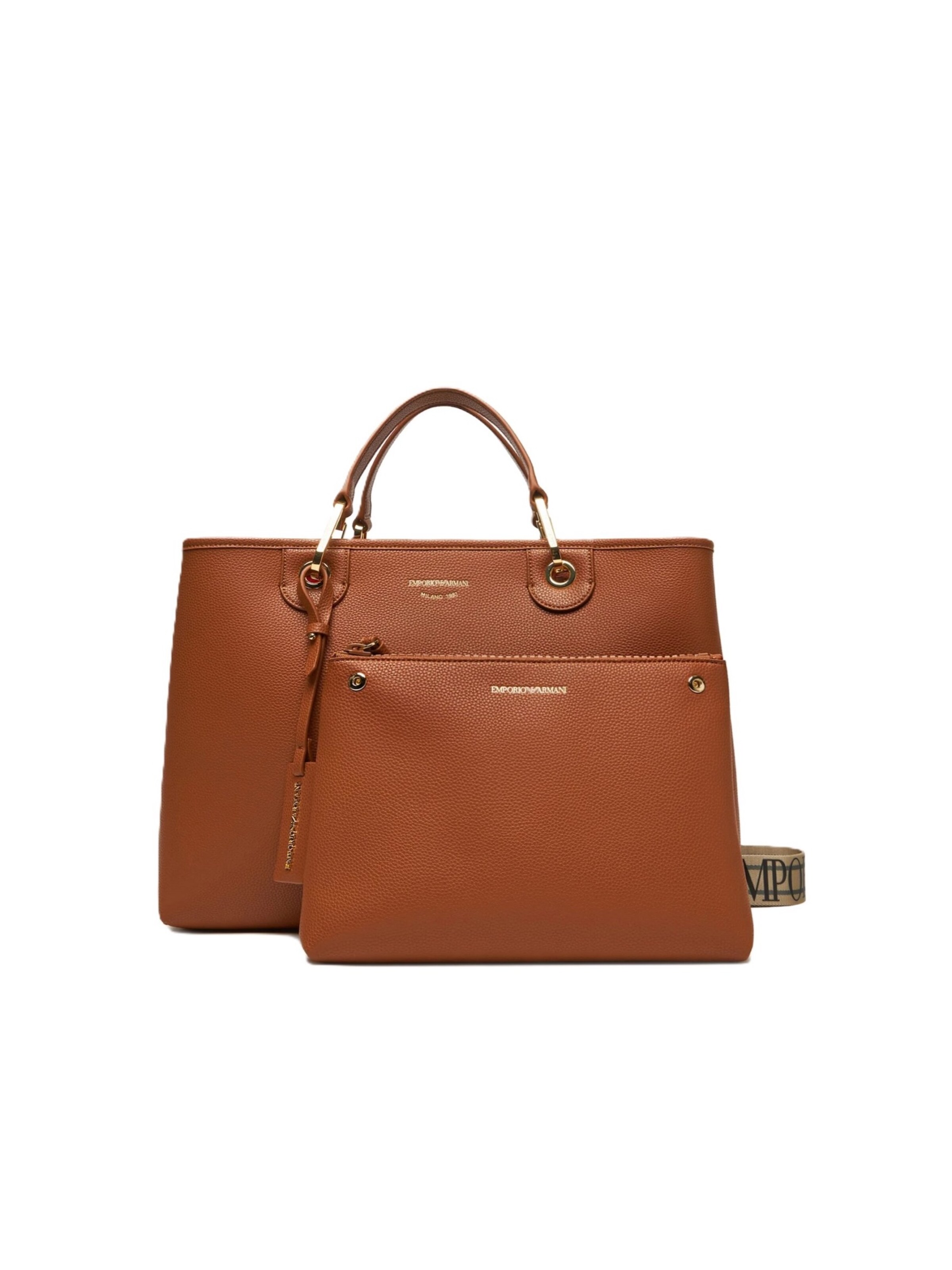 Emporio Armani Handtasche 'EW000360 AF12103'‌‌‌‌‌‌‌‌‌ in Braun