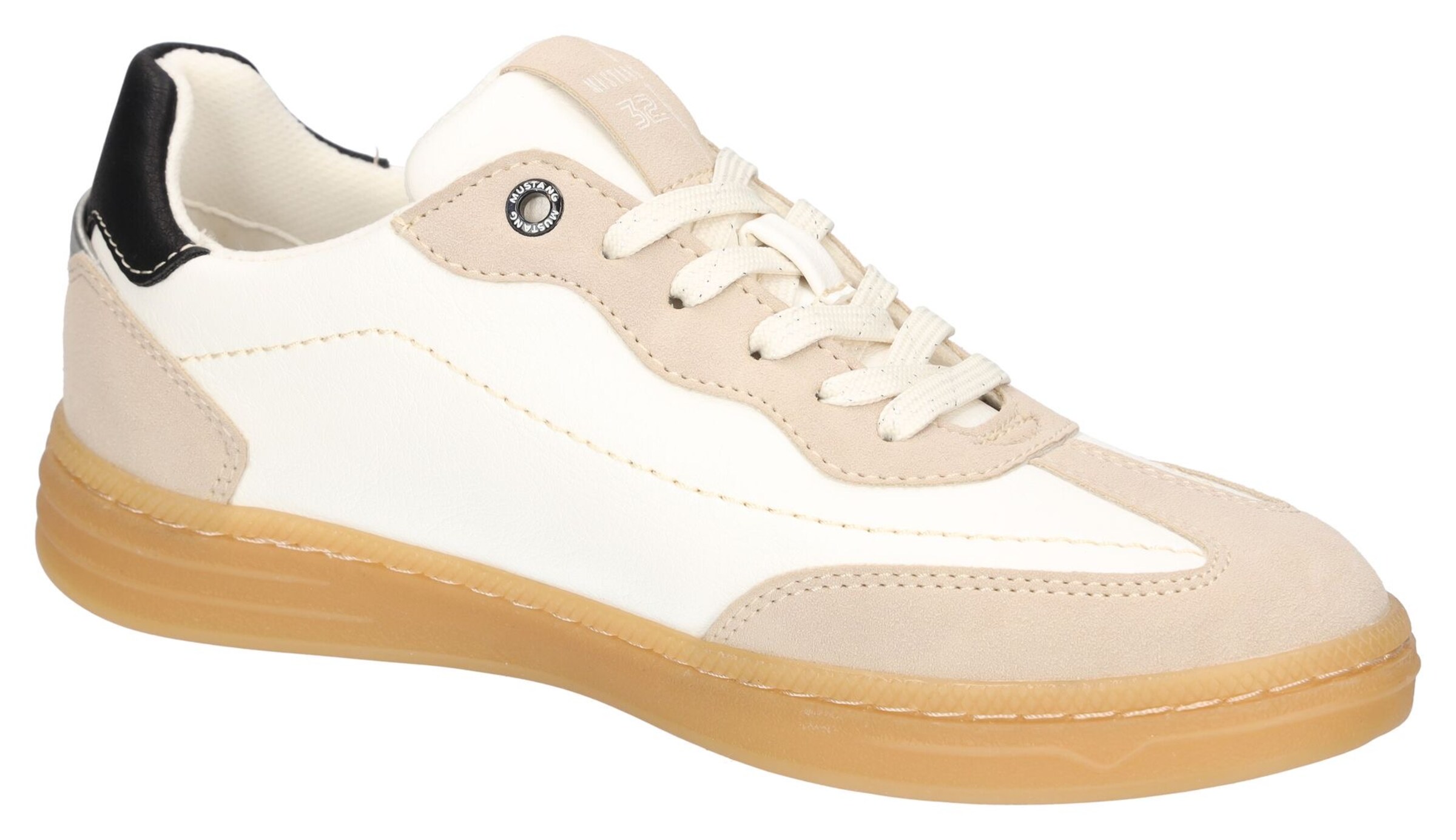 MUSTANG - Sapatilhas baixas em bege