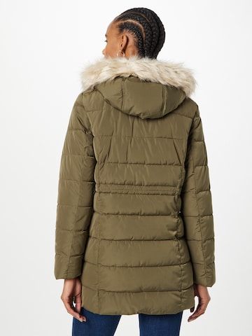 VERO MODA Zimní kabát – zelená