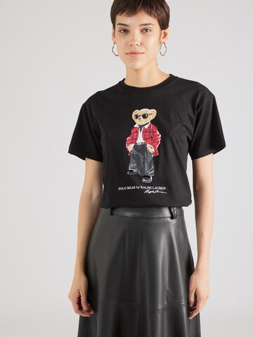 Polo Ralph Lauren Koszulka w kolorze czarny: przód
