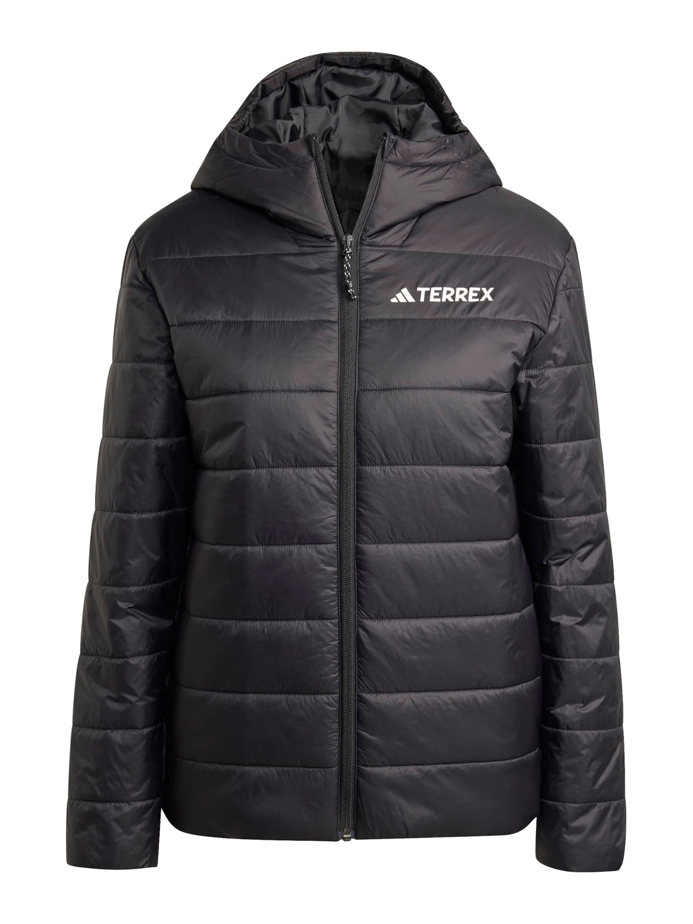 ADIDAS TERREX Outdoor jacket 'Essentials' in Black: front