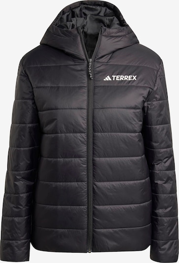 ADIDAS TERREX Outdoorjacke 'Essentials' in schwarz / weiß, Produktansicht