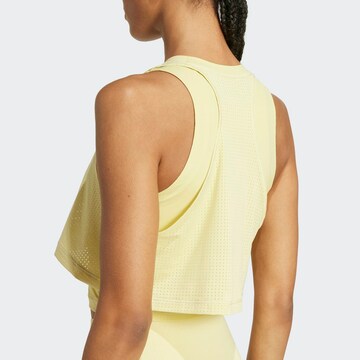 Haut de sport 'Cool Intensity' ADIDAS PERFORMANCE en jaune