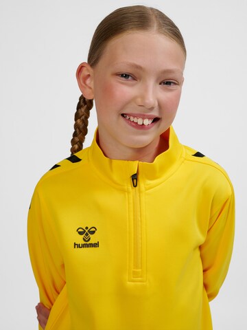 Hummel Sports sweatshirt in Yellow