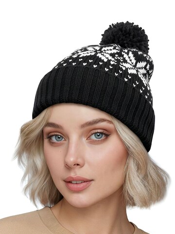 Neverless Beanie '9808' in Black