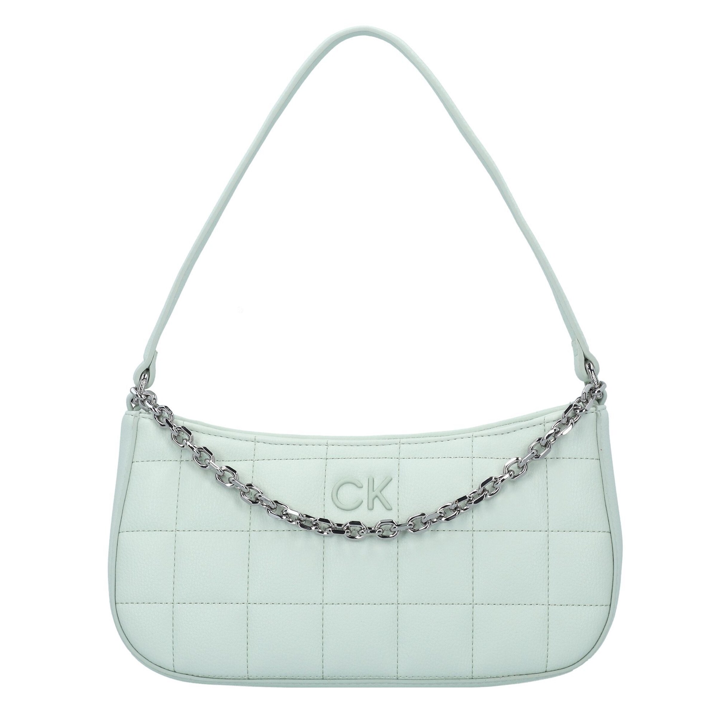 Calvin Klein Shoulder Bag in Green: front