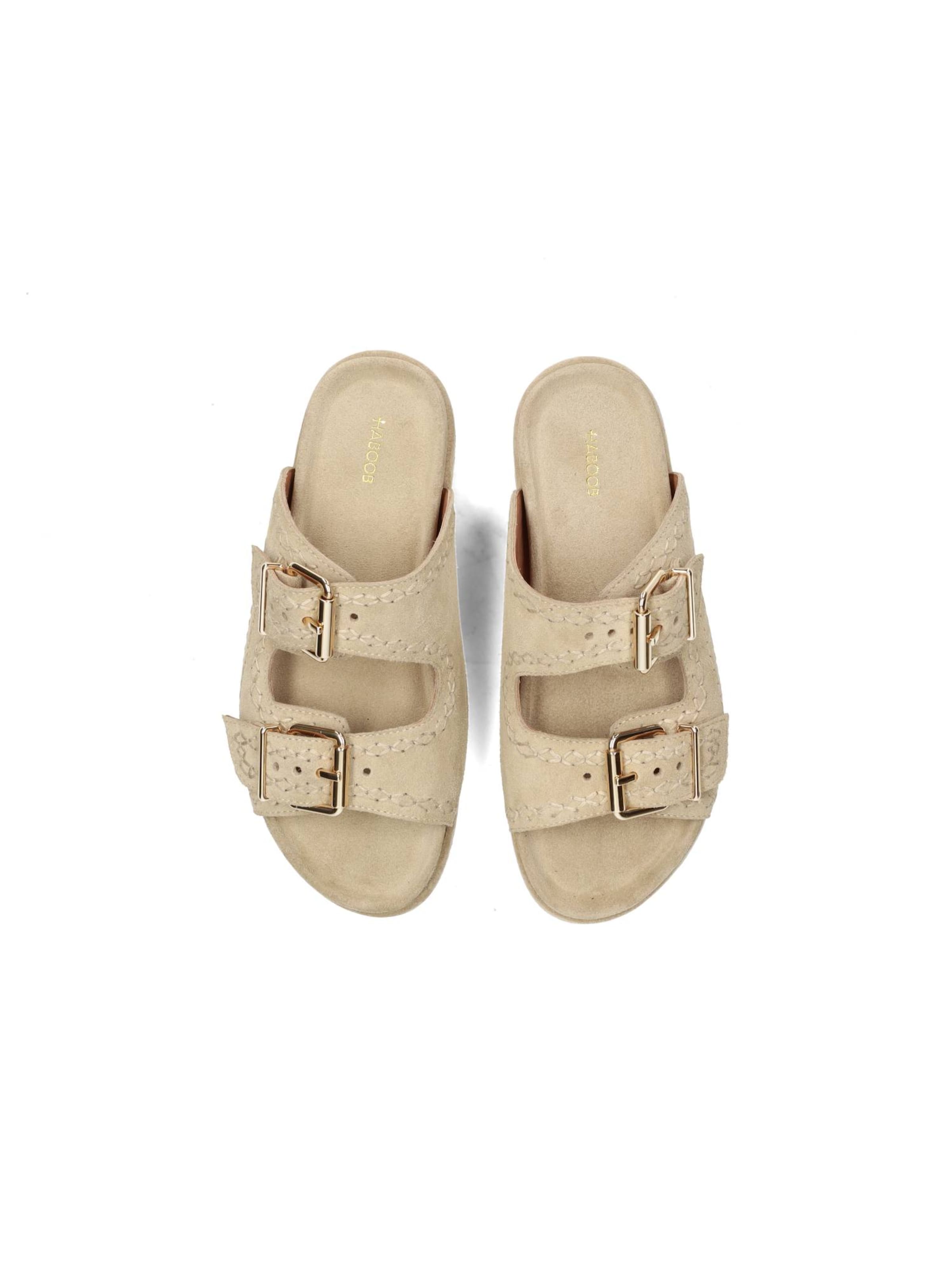 Mule 'ELYSÉE' Haboob en beige