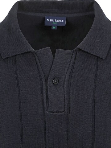 Suitable Shirt 'Drop Needle' in Blauw