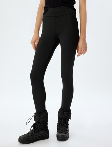 Koton Skinny Leggings in Black: front