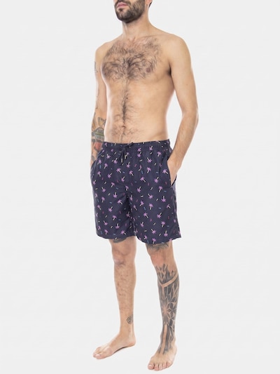 Happy Socks Swimming Trunks 'Confetti Palm Long' in S in Blue, Item view
