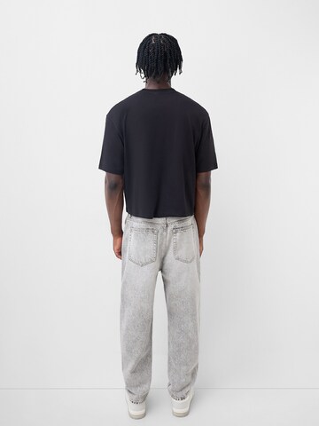 Bershka Loose fit Jeans in Grey