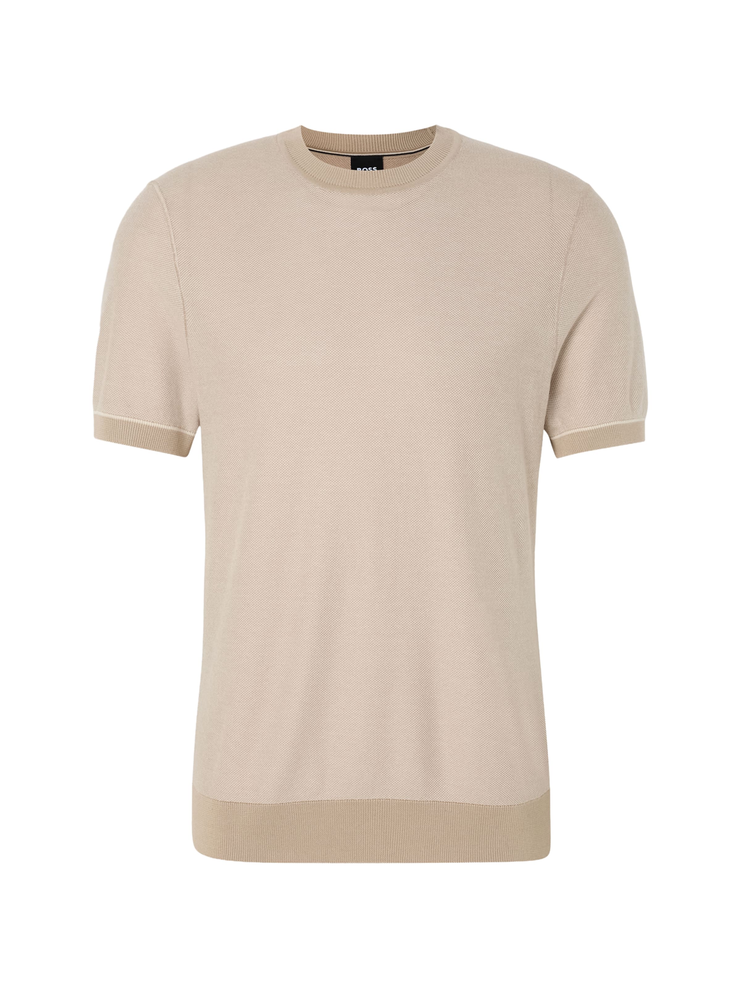 BOSS Shirt 'H-Jianfranco' in Beige: voorkant
