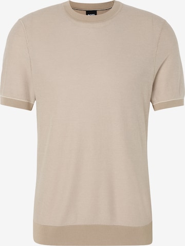 BOSS - Camiseta 'H-Jianfranco' en beige: frente