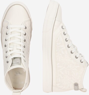 MUSTANG High-Top Sneakers in White