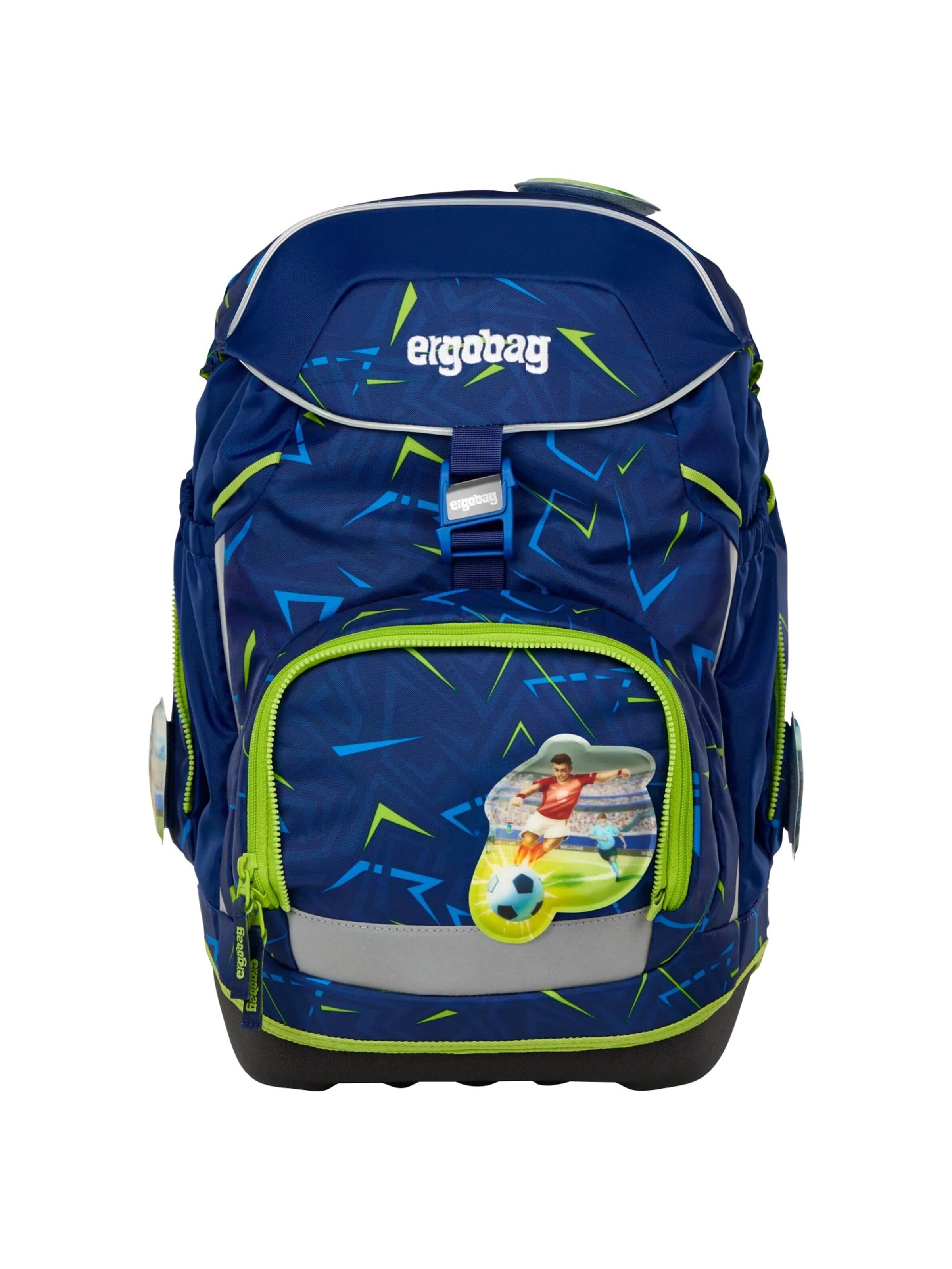 ergobag Backpack 'Schulranzen-Set pack Set' in Blue