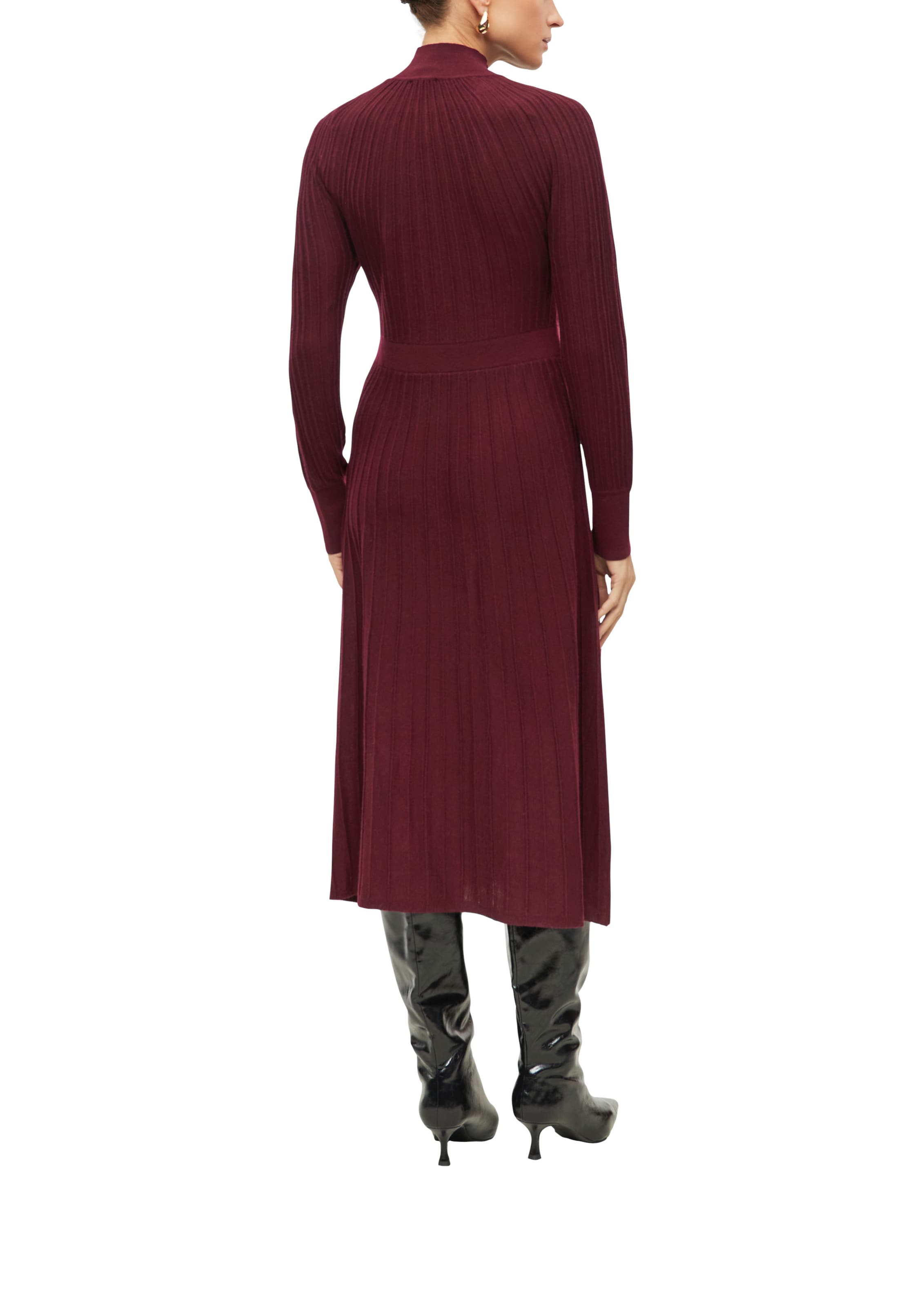 Robes en maille s.Oliver en rouge