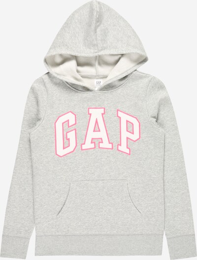 GAP Μπλούζα φούτερ σε γκρι / ροζ / λευκό, Άποψη προϊόντος
