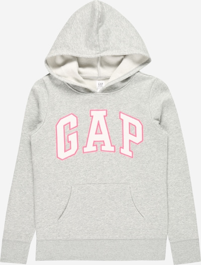 GAP Sweatshirt em cinzento / rosa / branco, Vista do produto