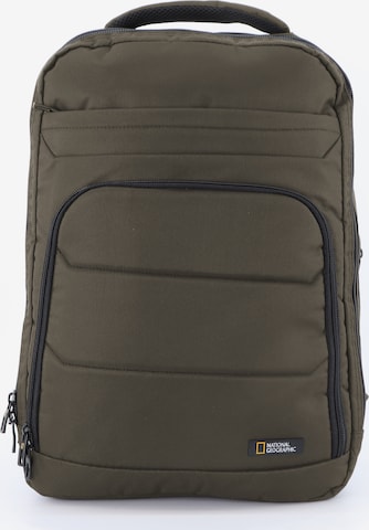 National Geographic Backpack 'Pro' in Green: front