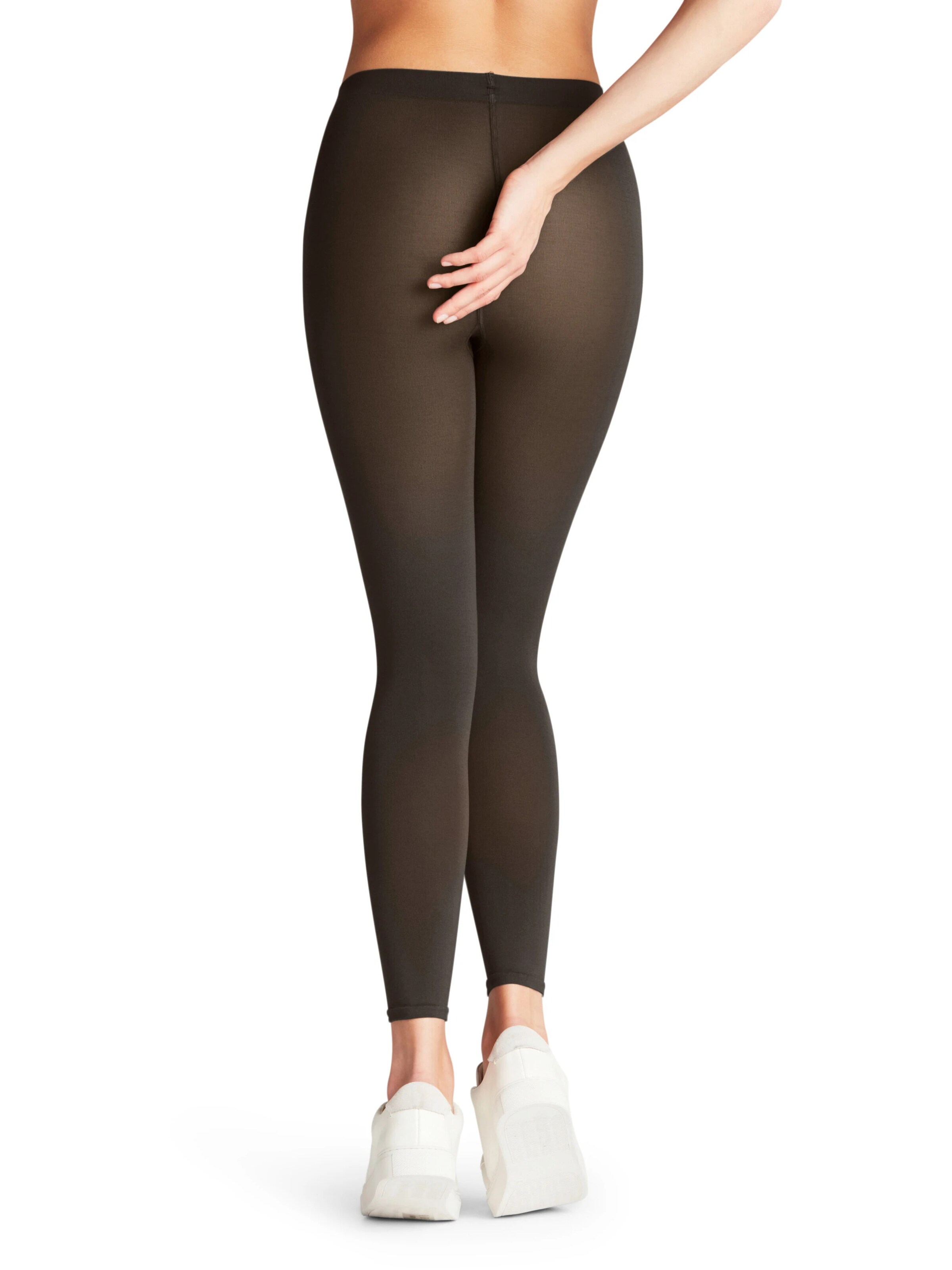 FALKE Slimfit Leggings 'Cotton Touch'‌‌‌‌‌ in Braun