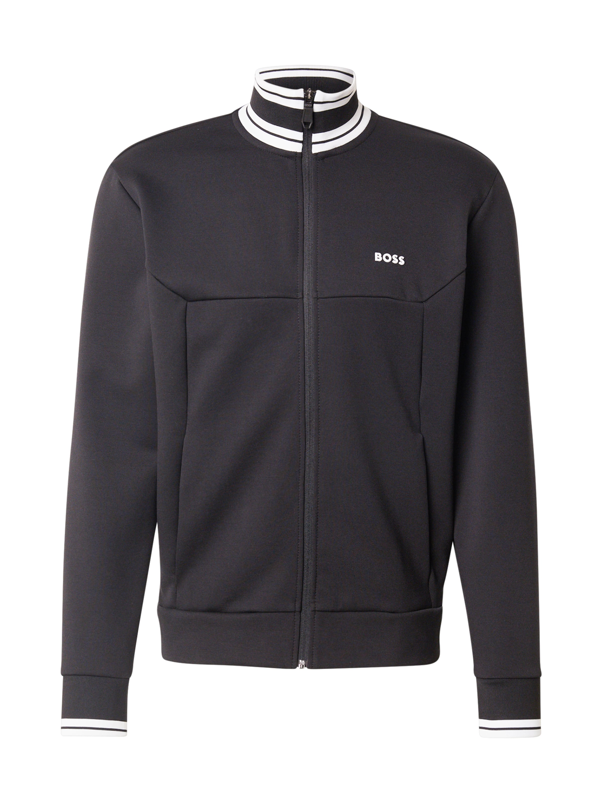 BOSS Tréning dzseki 'Zone' - fekete: elől