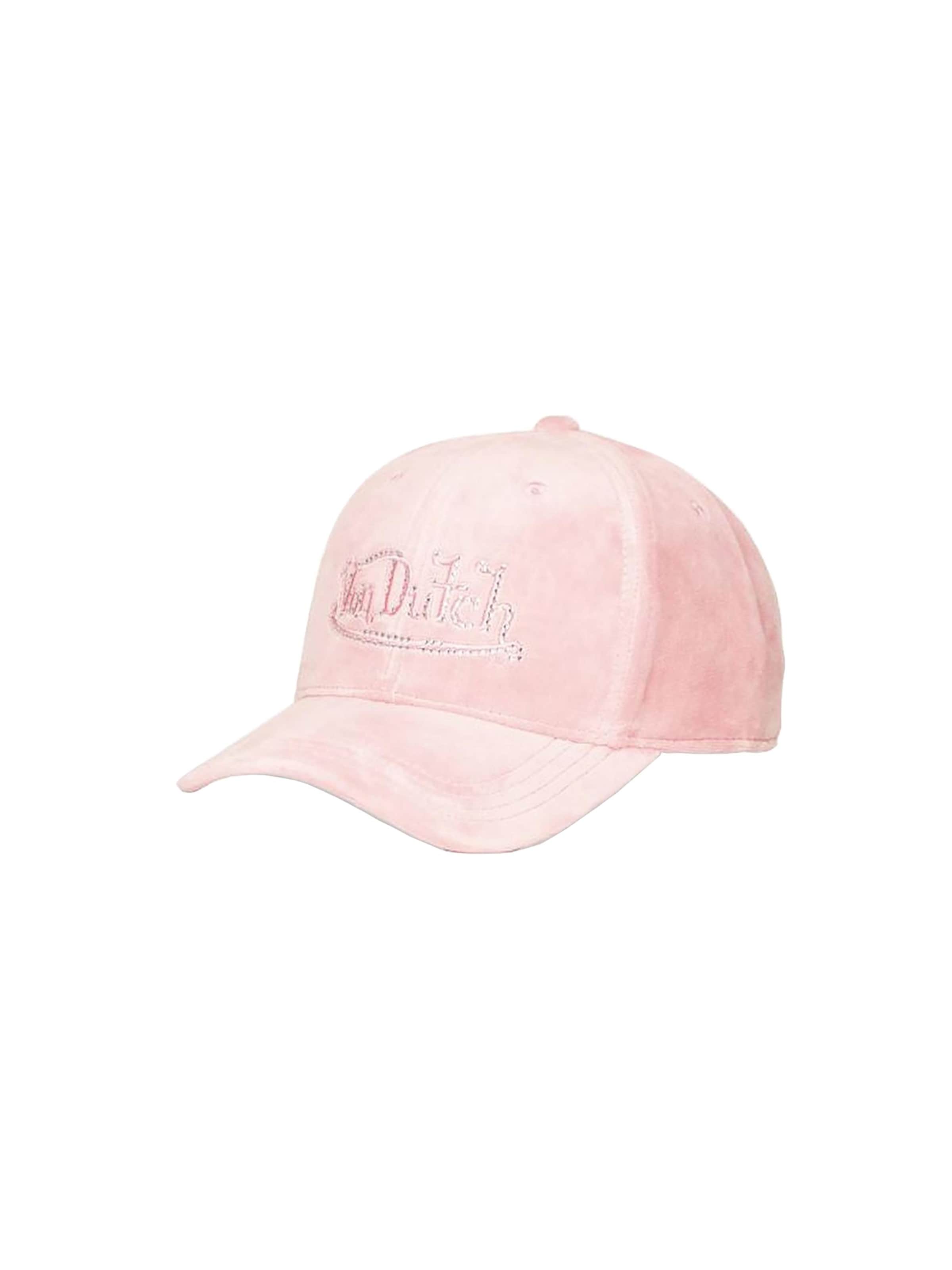 Von Dutch Cap 'VEL' in Pink: front