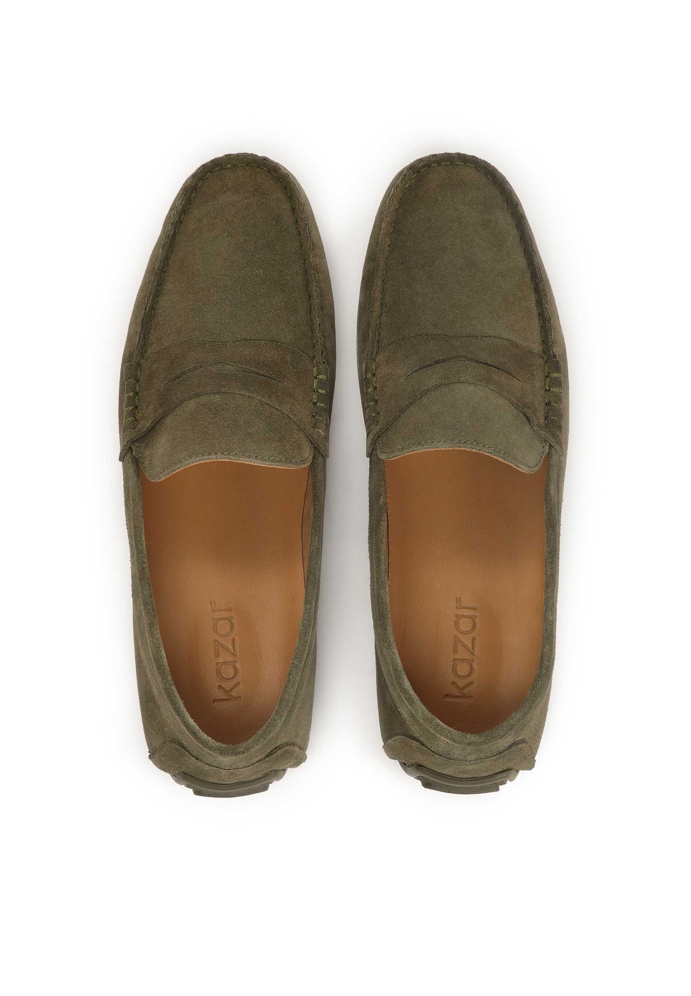 Kazar Mocassins in Groen