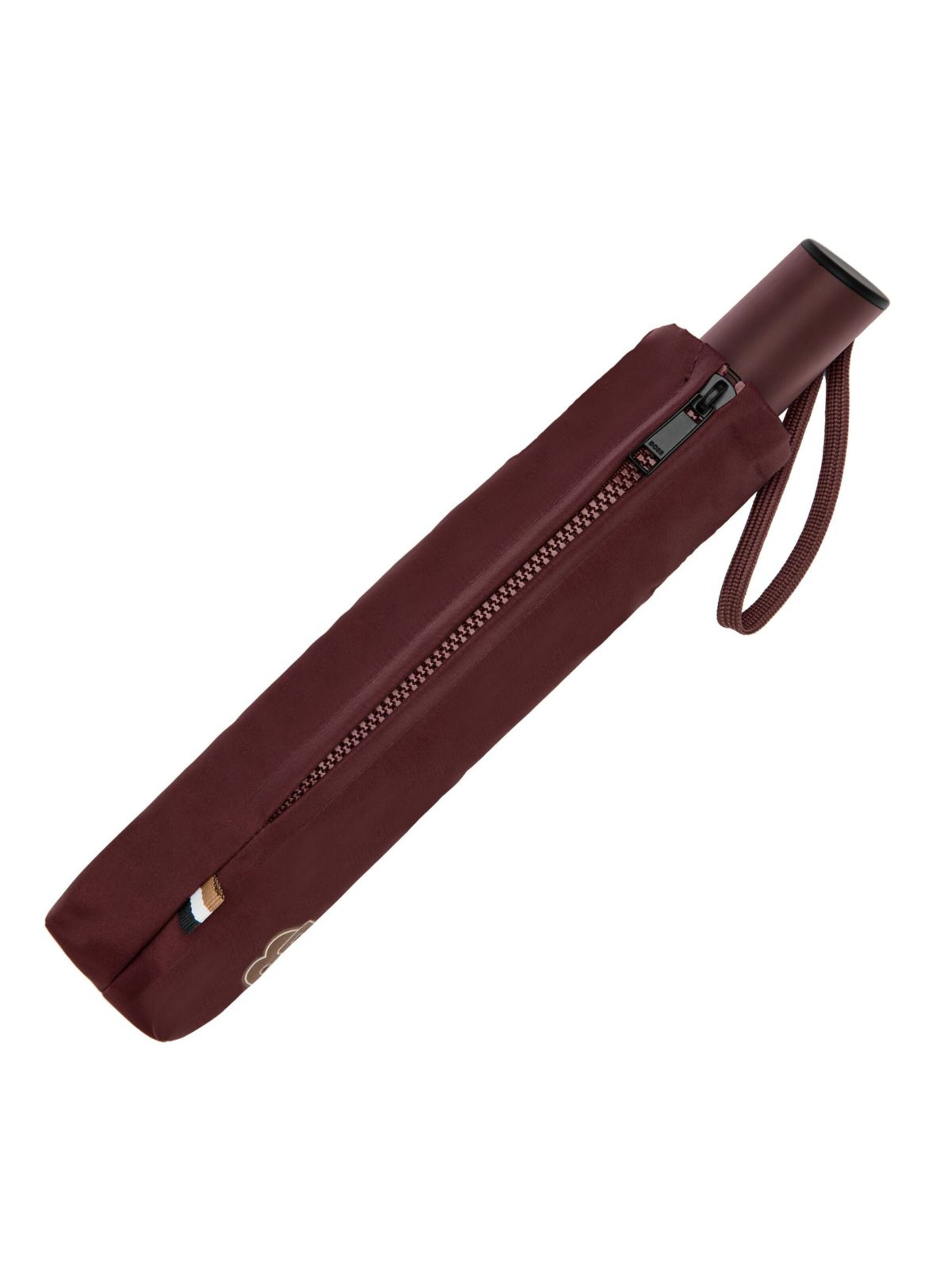 BOSS Paraplu 'Pocket umbrella Varsity' in Rood