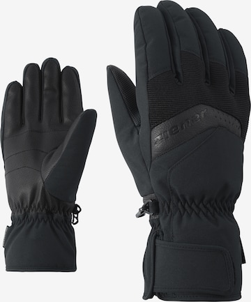 ZIENER Athletic Gloves 'GABINO glove ski alpine' in Black: front
