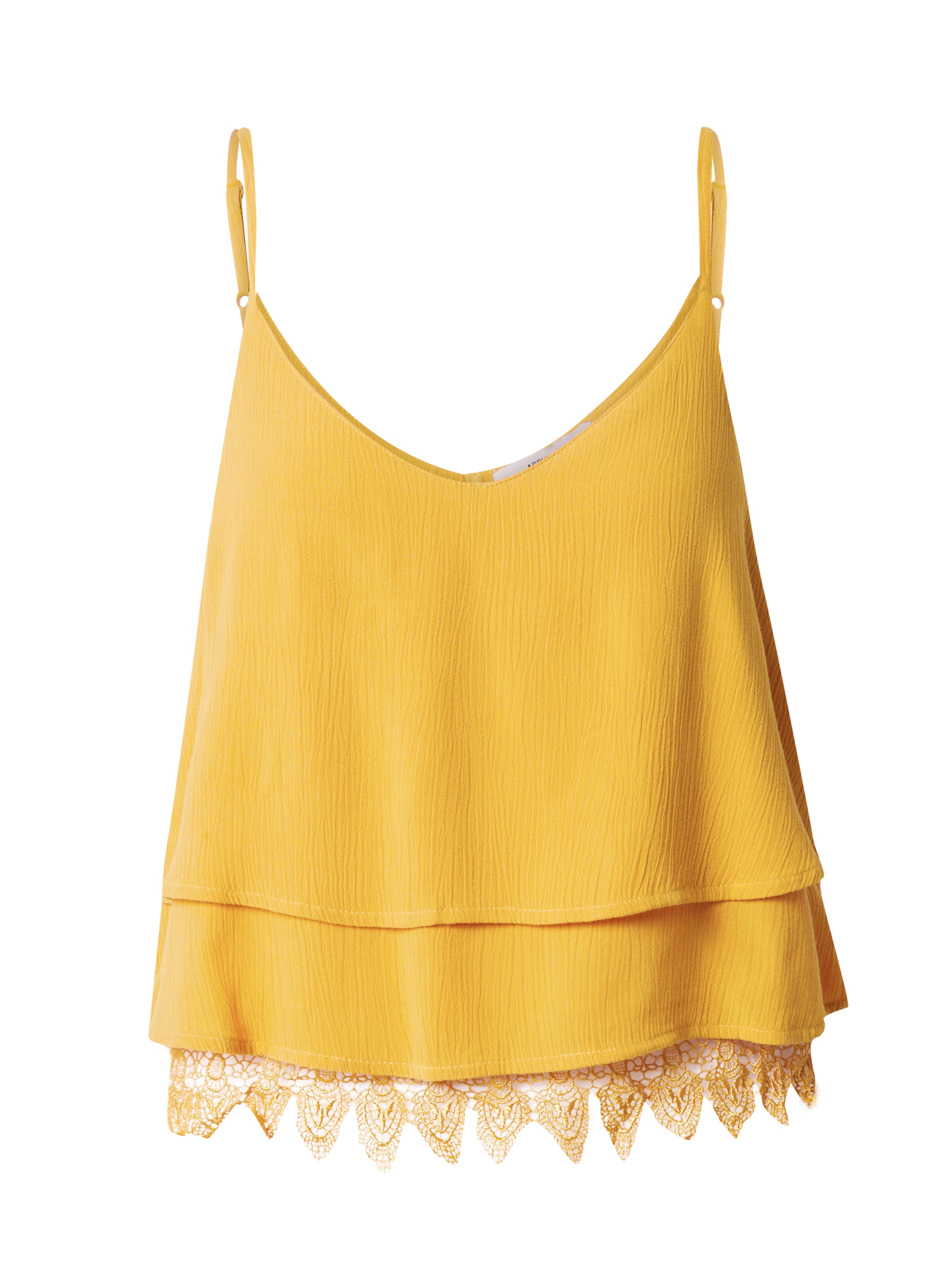 ABOUT YOU Top 'Ledora' in Yellow: front