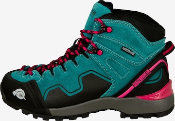 Bottes à lacets 'PM021' Guggen Mountain en bleu : devant