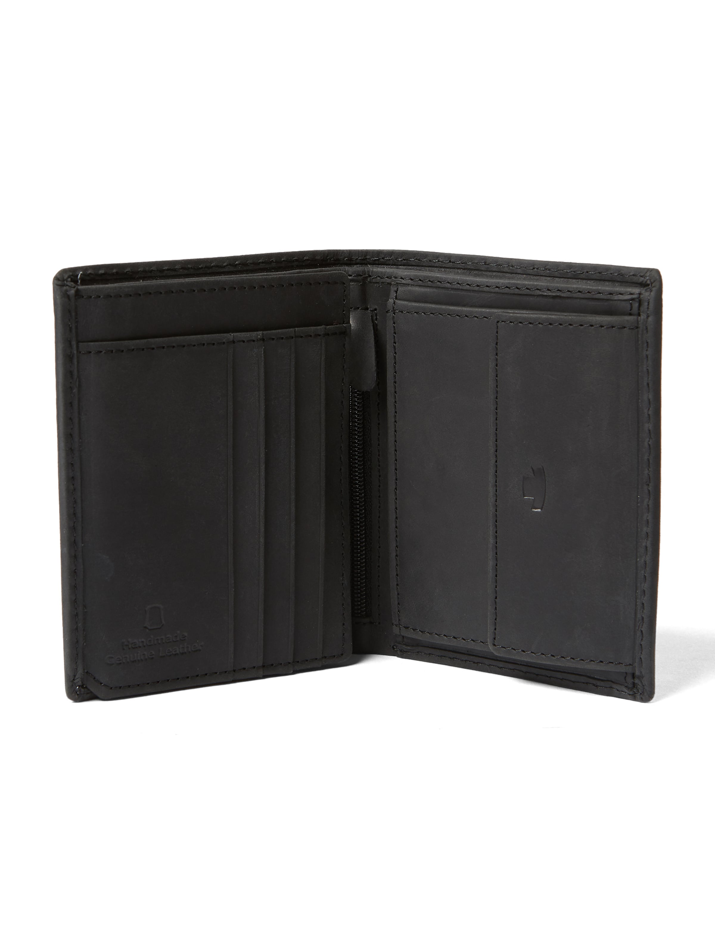 TOM TAILOR Peňaženka 'Ron' - Čierna