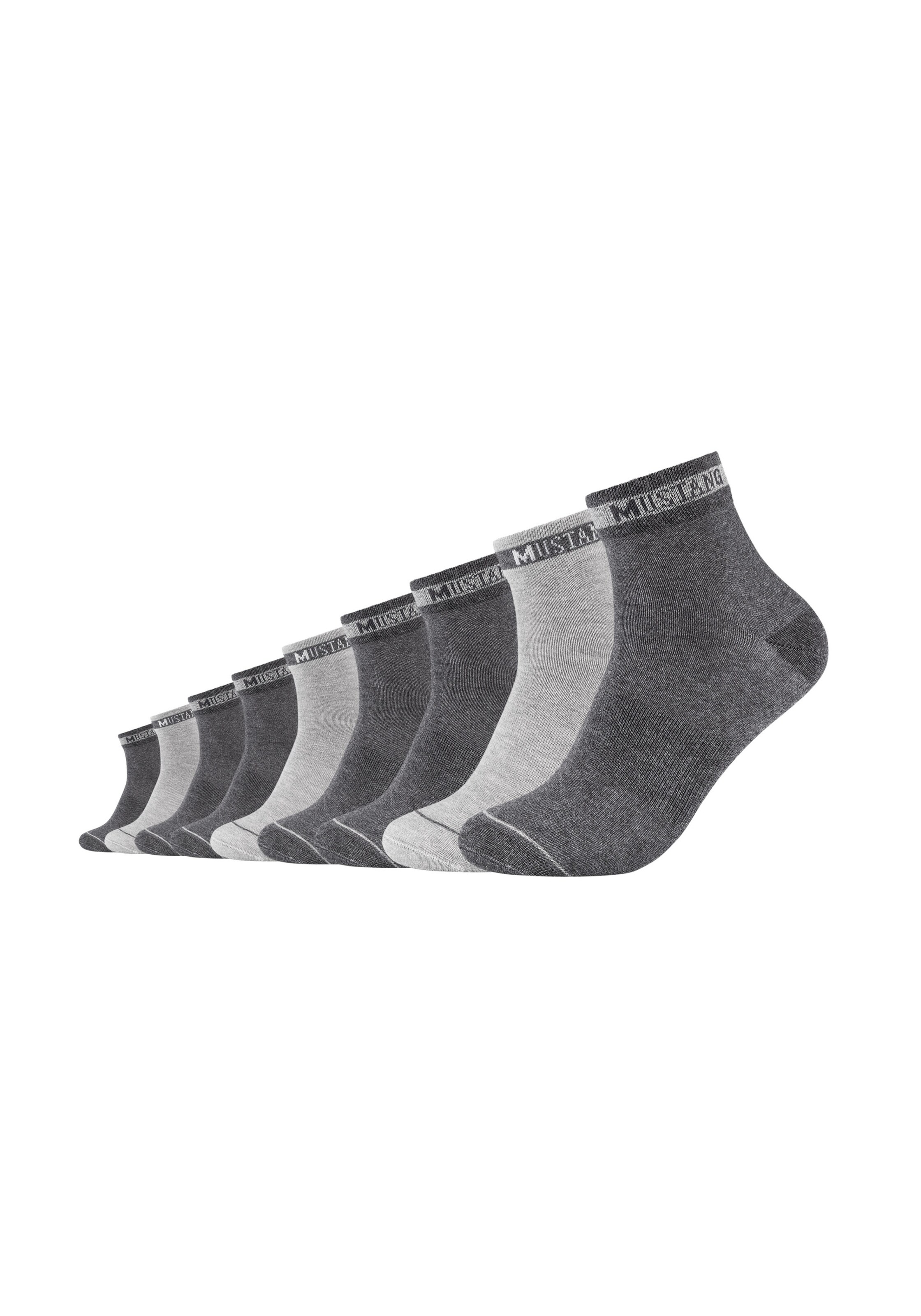 MUSTANG Socks in Grey: front