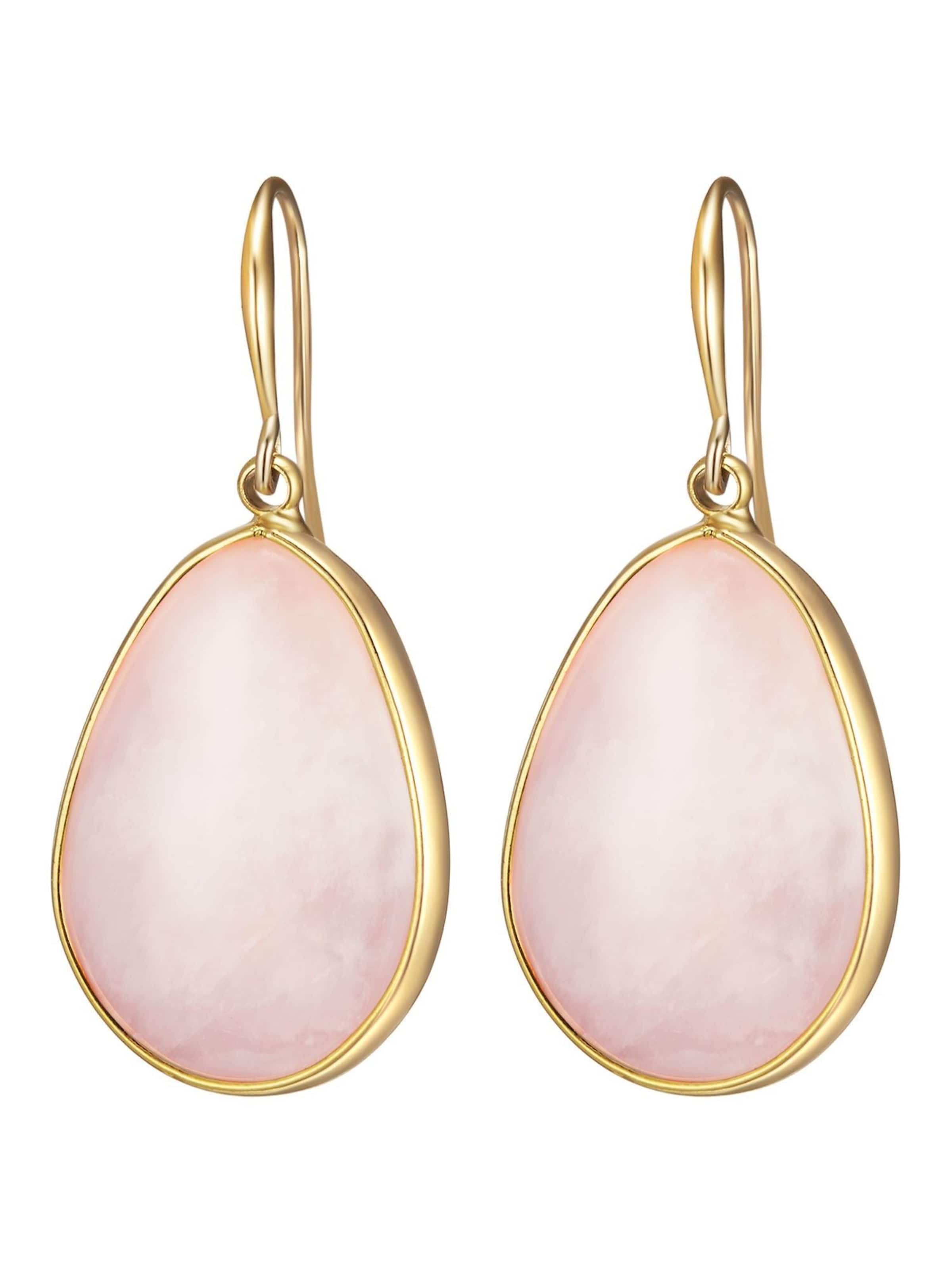 Lulu & Jane Earrings in Gold: front