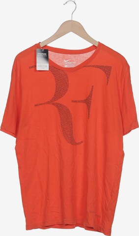 NIKE T-Shirt L in Orange: predná strana