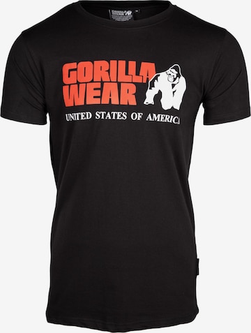 Maglia funzionale di Gorilla Wear in nero: frontale