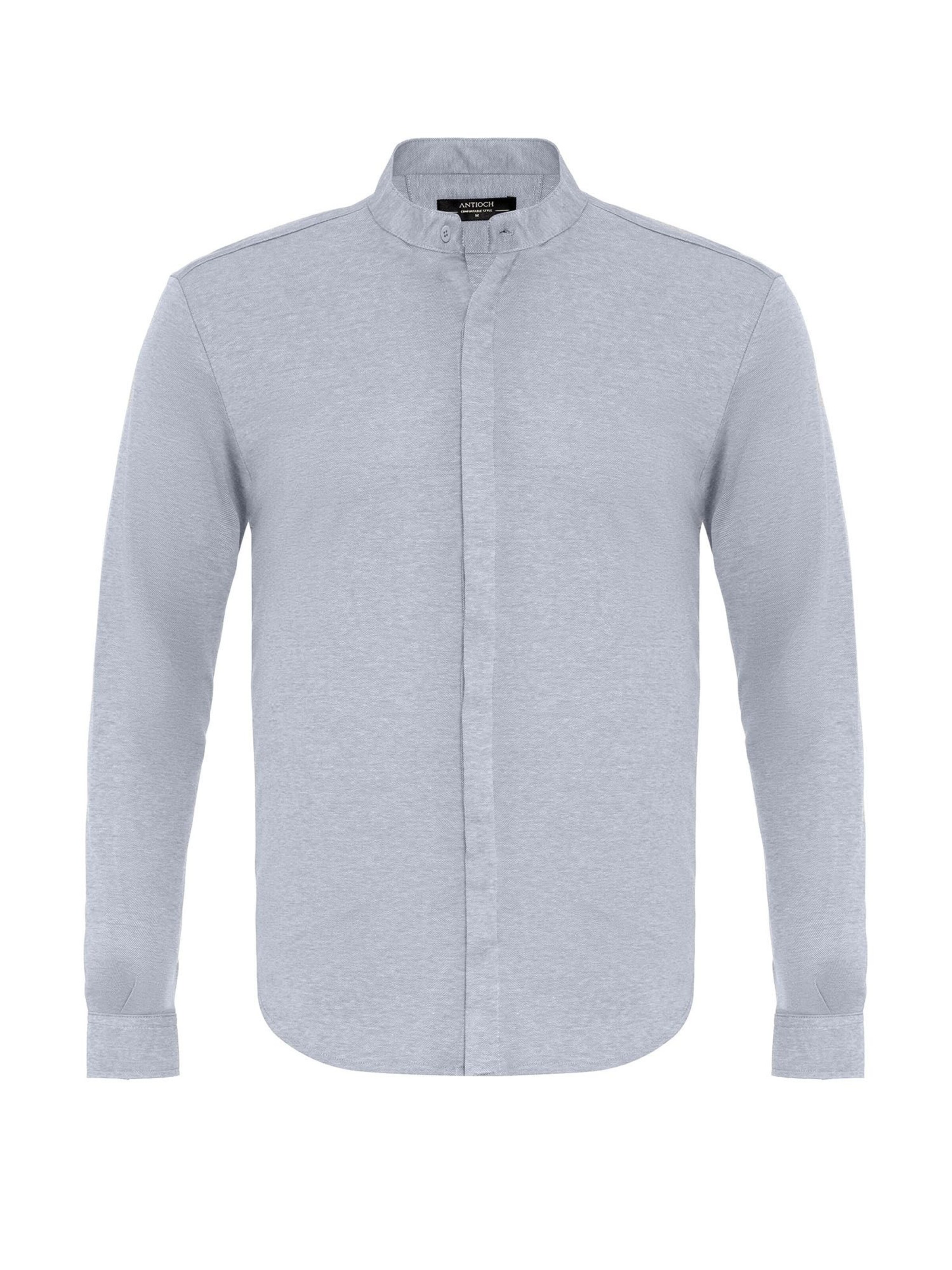 Antioch Regular fit Ing - szürke: elől
