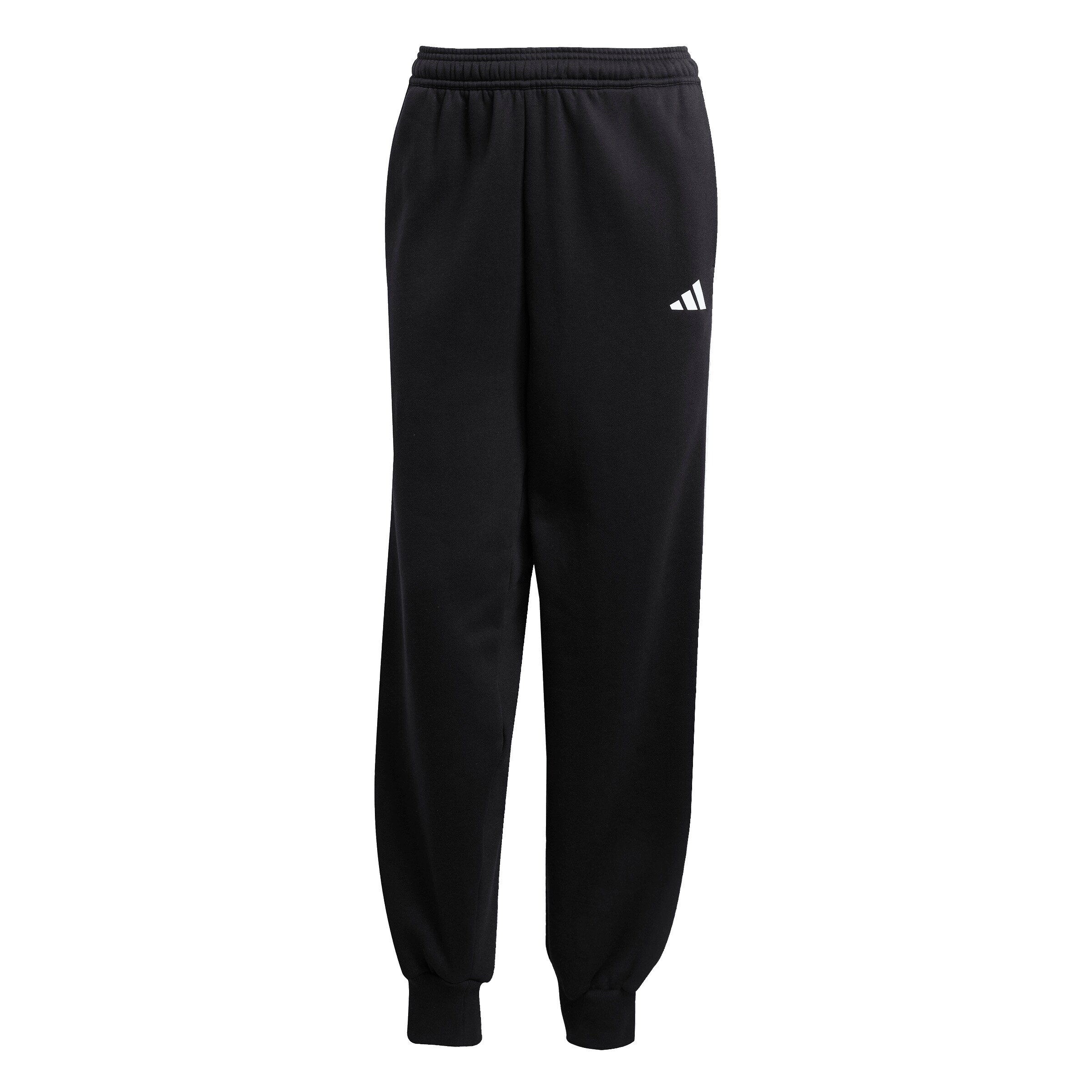 juoda ADIDAS SPORTSWEAR Siaurėjantis Sportinės kelnės 'Tiro': priekis