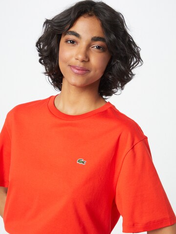 T-shirt LACOSTE en rouge