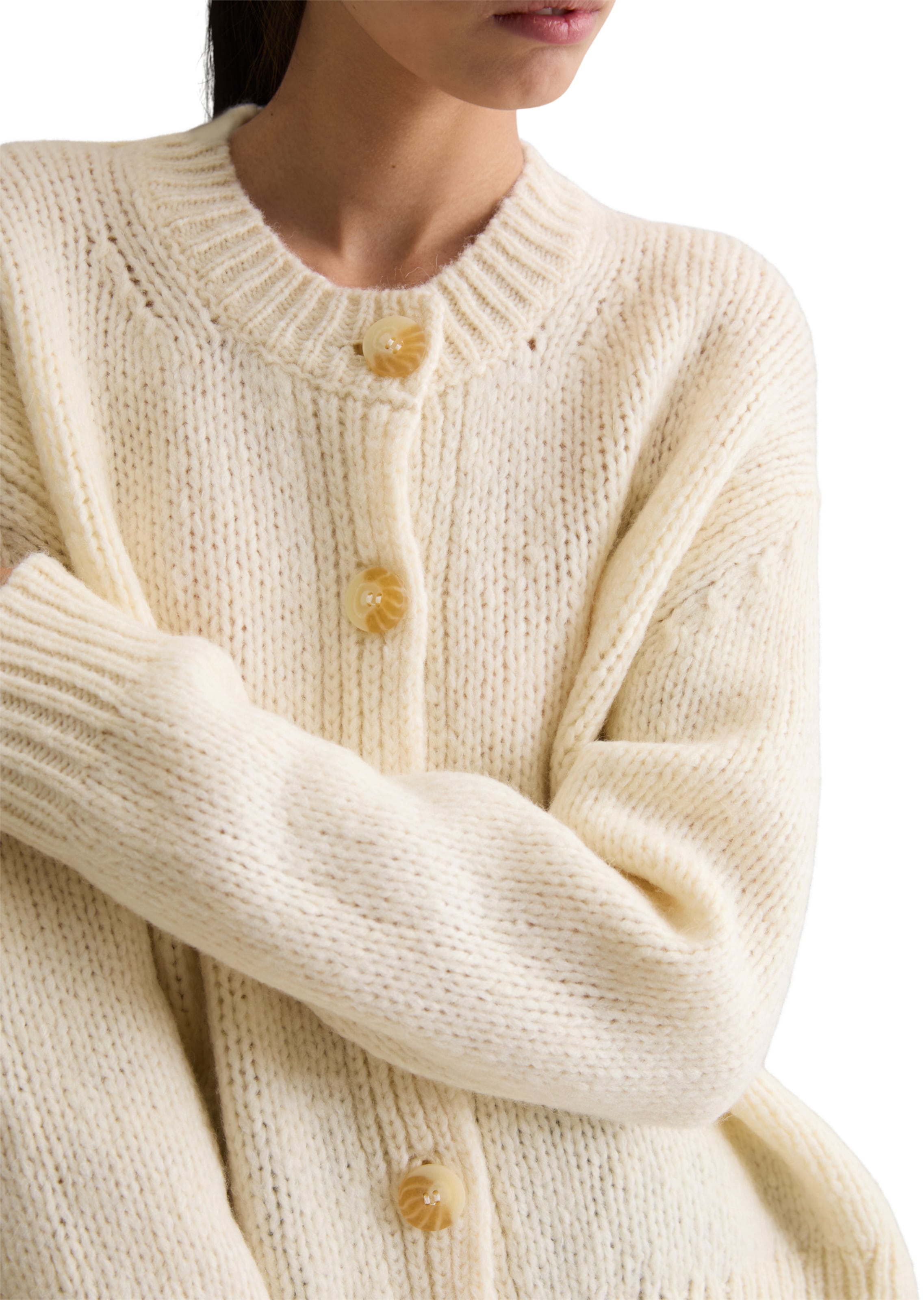 Marc O'Polo DENIM Вязаная кофта в Бежевый