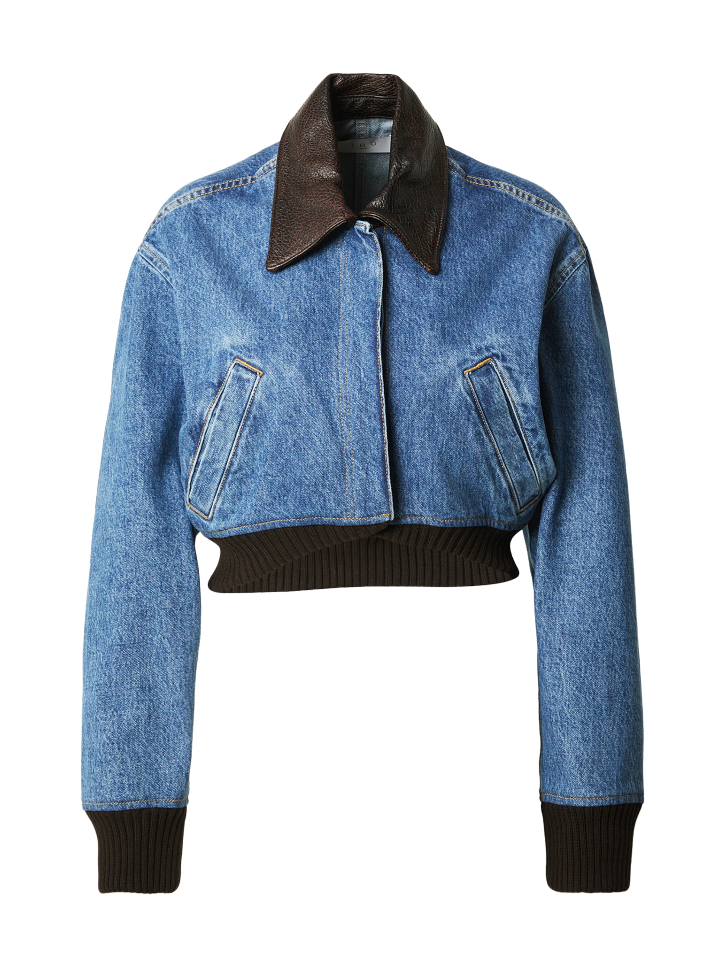 IRO Jacke in Blau: Vorderseite